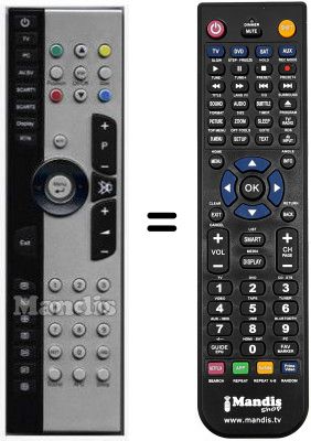 Telecomando equivalente Tevion 40015836