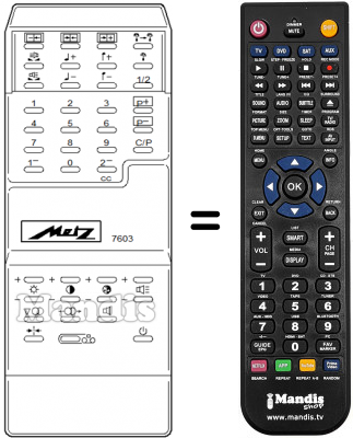 Telecomando equivalente Metz MECATRON 7603