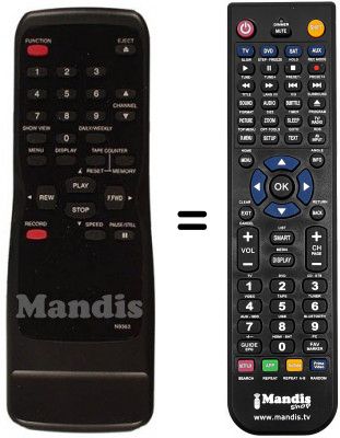 Telecomando equivalente Funai 19A-214