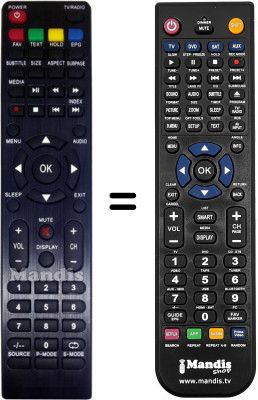 Telecomando equivalente Oceanic Ocealed