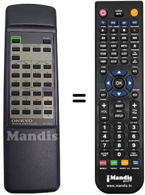 Telecomando equivalente RC330S