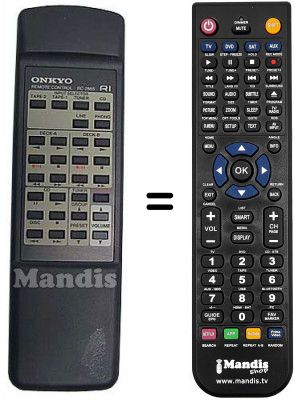 Telecomando equivalente RC286S