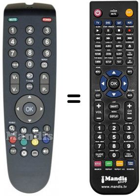 Telecomando equivalente REMCON329