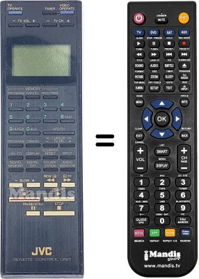 Telecomando equivalente JVC HR-D530E