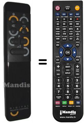 Telecomando equivalente RC6004