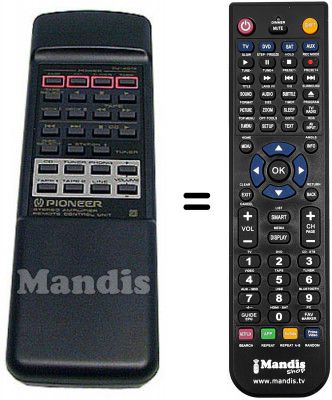 Telecomando equivalente Pioneer A-604R