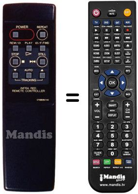 Telecomando equivalente RC60