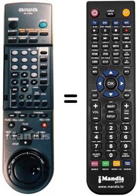 Telecomando equivalente RC-7VR01