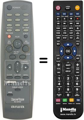 Telecomando equivalente RC-8VR09