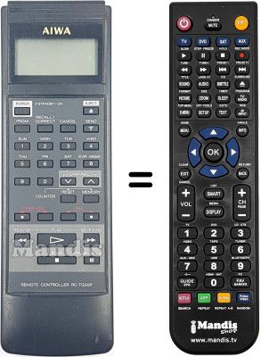 Telecomando equivalente RC-TG50P