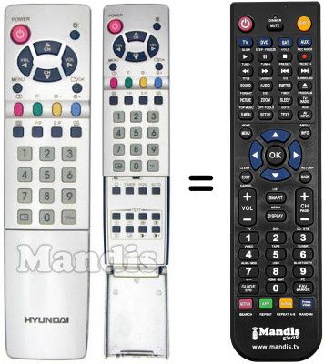 Telecomando equivalente ALL TEL LCD 020 Telecomando equivalente ALL TEL LCD 020