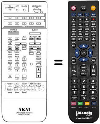 Telecomando equivalente RC-V56A