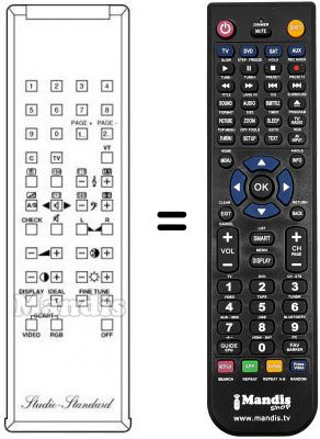 Telecomando equivalente RC100