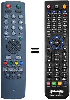 Telecomando equivalente RC2040