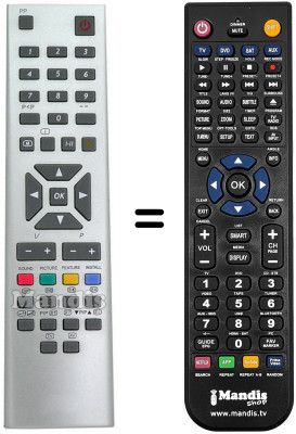 Telecomando equivalente RC2445