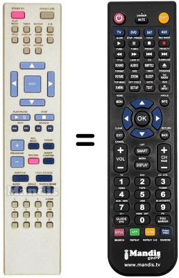 Telecomando equivalente RC2521