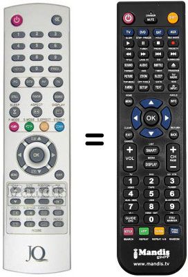 Telecomando equivalente JQ LTCUB4201