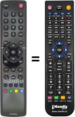 Telecomando equivalente Thomson 32HU4253 Telecomando equivalente Thomson 32HU4253