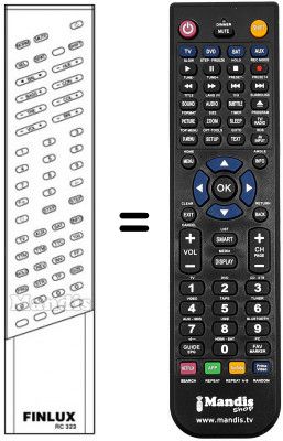 Telecomando equivalente RC323