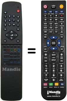 Telecomando equivalente RC647340