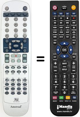 Telecomando equivalente Amstrad DR332