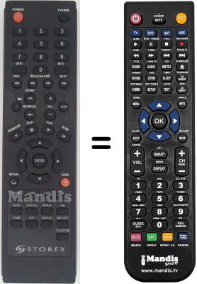 Telecomando equivalente DEVO FREEWIREH