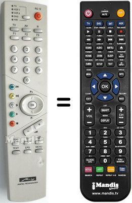 Telecomando equivalente Metz SPECTRAL 55TG68