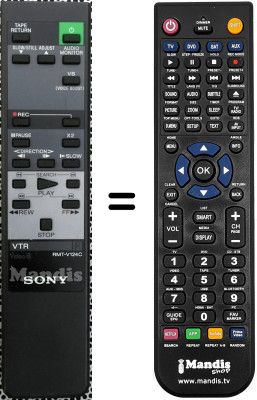 Telecomando equivalente Sony EV-C500E