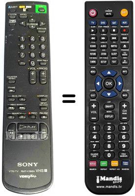 Telecomando equivalente Philips RMT-V166A