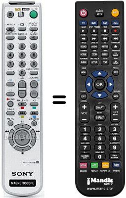 Telecomando equivalente Sony SLV-SX720D