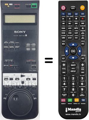 Telecomando equivalente RMT-V127