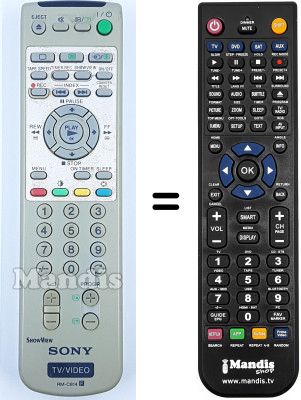 Telecomando equivalente Sony KV-21FV1E Telecomando equivalente Sony KV-21FV1E
