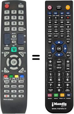 Telecomando equivalente Samsung LE46B530P7WXUA Telecomando equivalente Samsung LE46B530P7WXUA