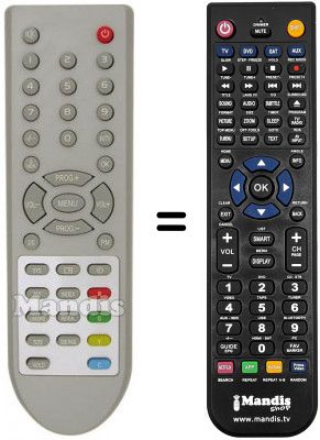 Telecomando equivalente REMCON1133