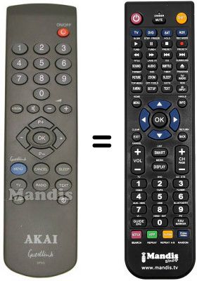 Telecomando equivalente Akai GUESTLINK