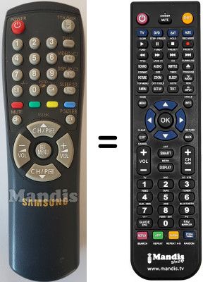 Telecomando equivalente AA59-10129C Telecomando equivalente AA59-10129C