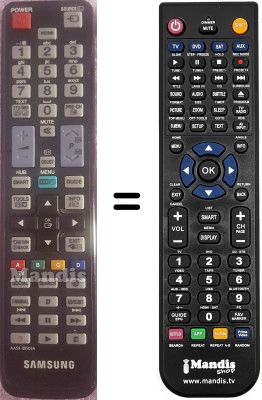 Telecomando equivalente AA59-00509A Telecomando equivalente AA59-00509A