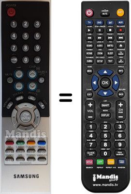 Telecomando equivalente BN59-00434C