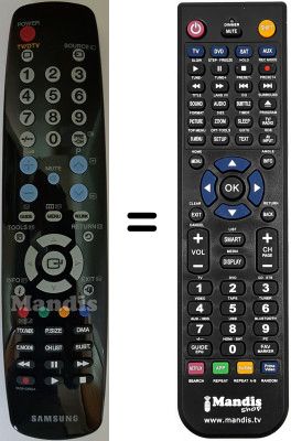 Telecomando equivalente Samsung LE32A566P1W/XXE Telecomando equivalente Samsung LE32A566P1W/XXE