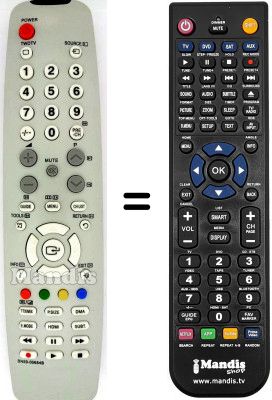 Telecomando equivalente Samsung LE32A455C1D / /XKS Telecomando equivalente Samsung LE32A455C1D / /XKS