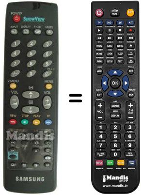 Telecomando equivalente Samsung AA59-00006A Telecomando equivalente Samsung AA59-00006A