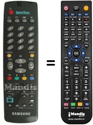 Telecomando equivalente Samsung AA59-00007B Telecomando equivalente Samsung AA59-00007B