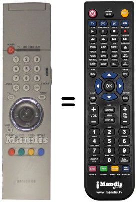 Telecomando equivalente Samsung AA59-00130A Telecomando equivalente Samsung AA59-00130A