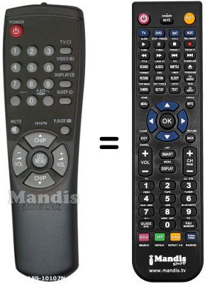 Telecomando equivalente Samsung AA59-10107N Telecomando equivalente Samsung AA59-10107N