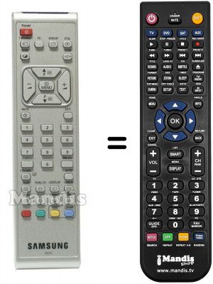 Telecomando equivalente Samsung LW17E24CBX/XEC Telecomando equivalente Samsung LW17E24CBX/XEC
