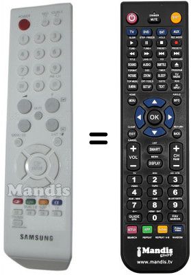 Telecomando equivalente Samsung BN59-00589A Telecomando equivalente Samsung BN59-00589A