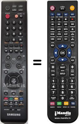 Telecomando equivalente Samsung LE52M87BDXXEU Telecomando equivalente Samsung LE52M87BDXXEU