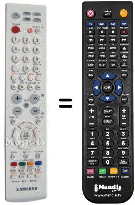 Telecomando equivalente Samsung BN59-00618A Telecomando equivalente Samsung BN59-00618A