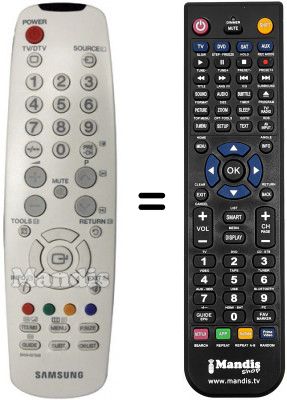 Telecomando equivalente Samsung BN5900705B Telecomando equivalente Samsung BN5900705B