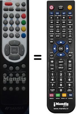 Telecomando equivalente Sansui TV191LED